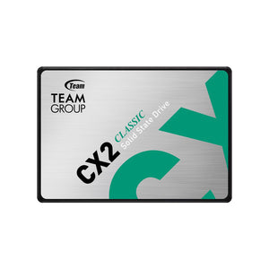 TEAMGROUP CX2 2TB SSD 2.5 Inch, SATA III 3D TLC Internal SSD, Read Speed Up To 540 MBps  (T253X6002T0C101)