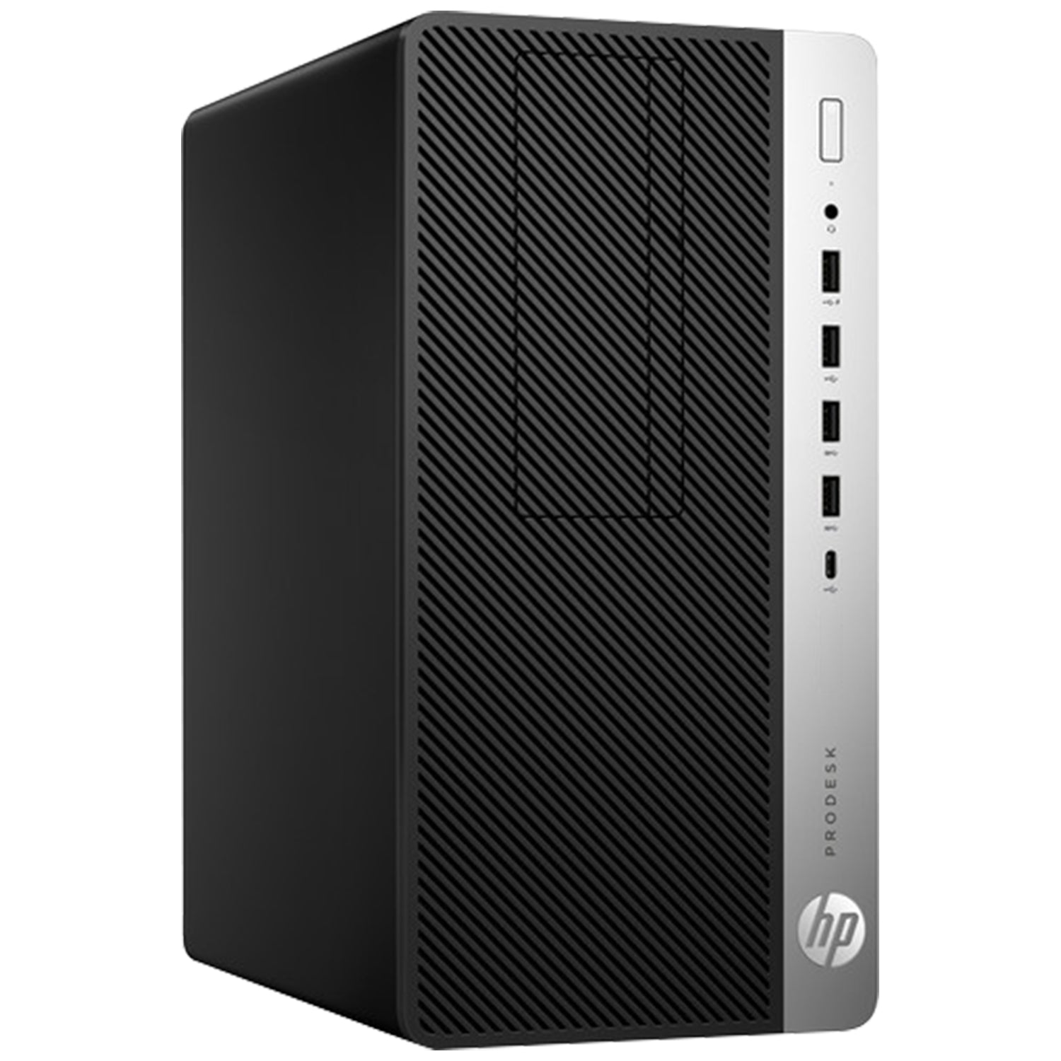 HP ProDesk 600 G5 Microtower Business Desktop PC (Intel Core i5 / i7 Processor / 16GB - 32GB DDR4 RAM / 512GB - 2TB SSD / Windows 11 Pro) Wireless Keyboard and Mouse - Refurbished