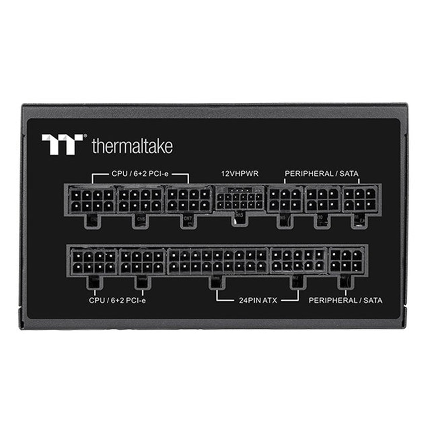 Thermaltake 1050W Power Supply 80+Gold Fully Modular - Fluid Dynamic Bearing, Intel ATX 3.0 With PCle Gen 5.0 Ready (PS-TPD-1050FNFAGU-Y)
