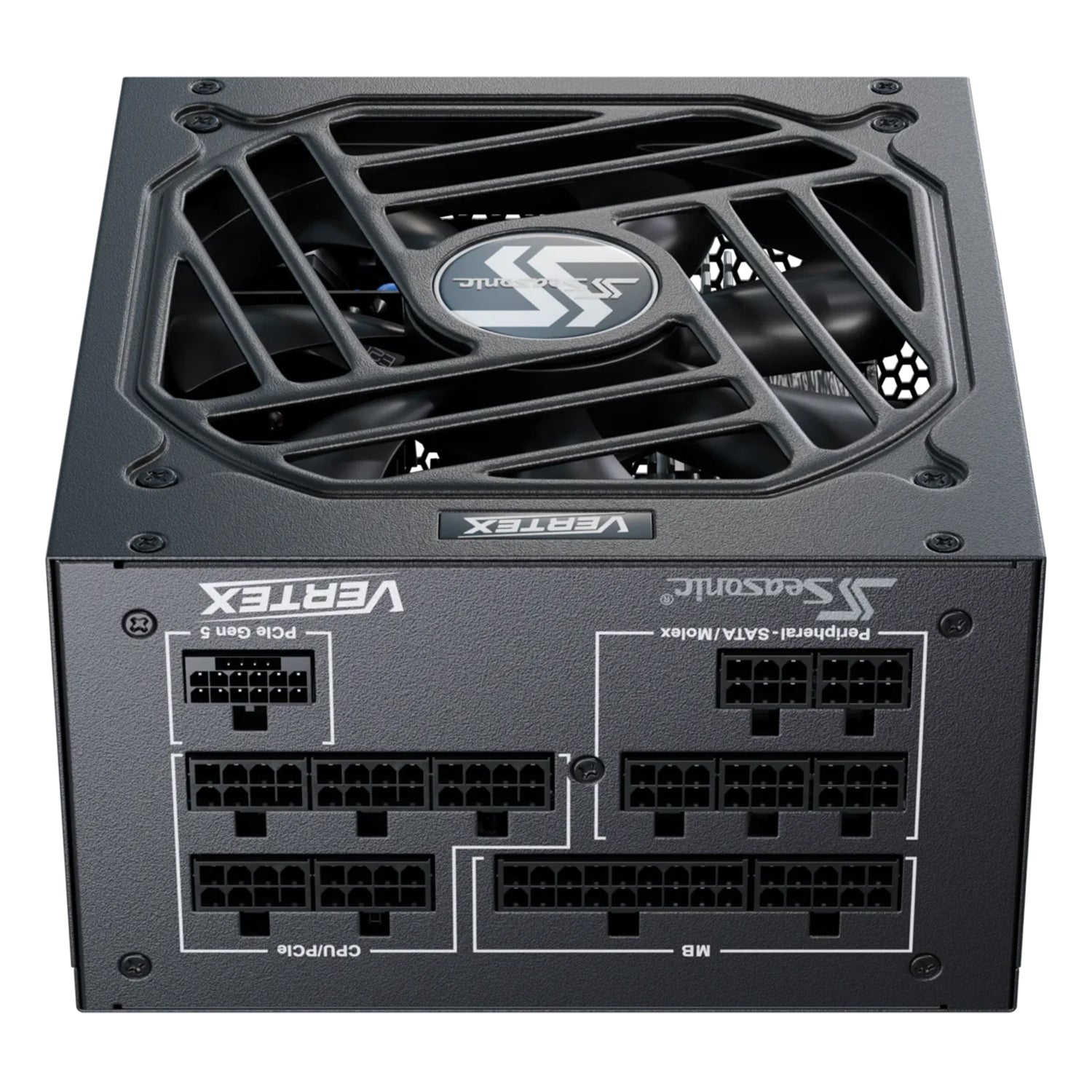 Seasonic 1000W Power Supply 80+Gold Fully Modular - Fluid Dynamic Bearing, Intel ATX 3.0 With PCle Gen 5.0 Ready (VERTEX1000G)