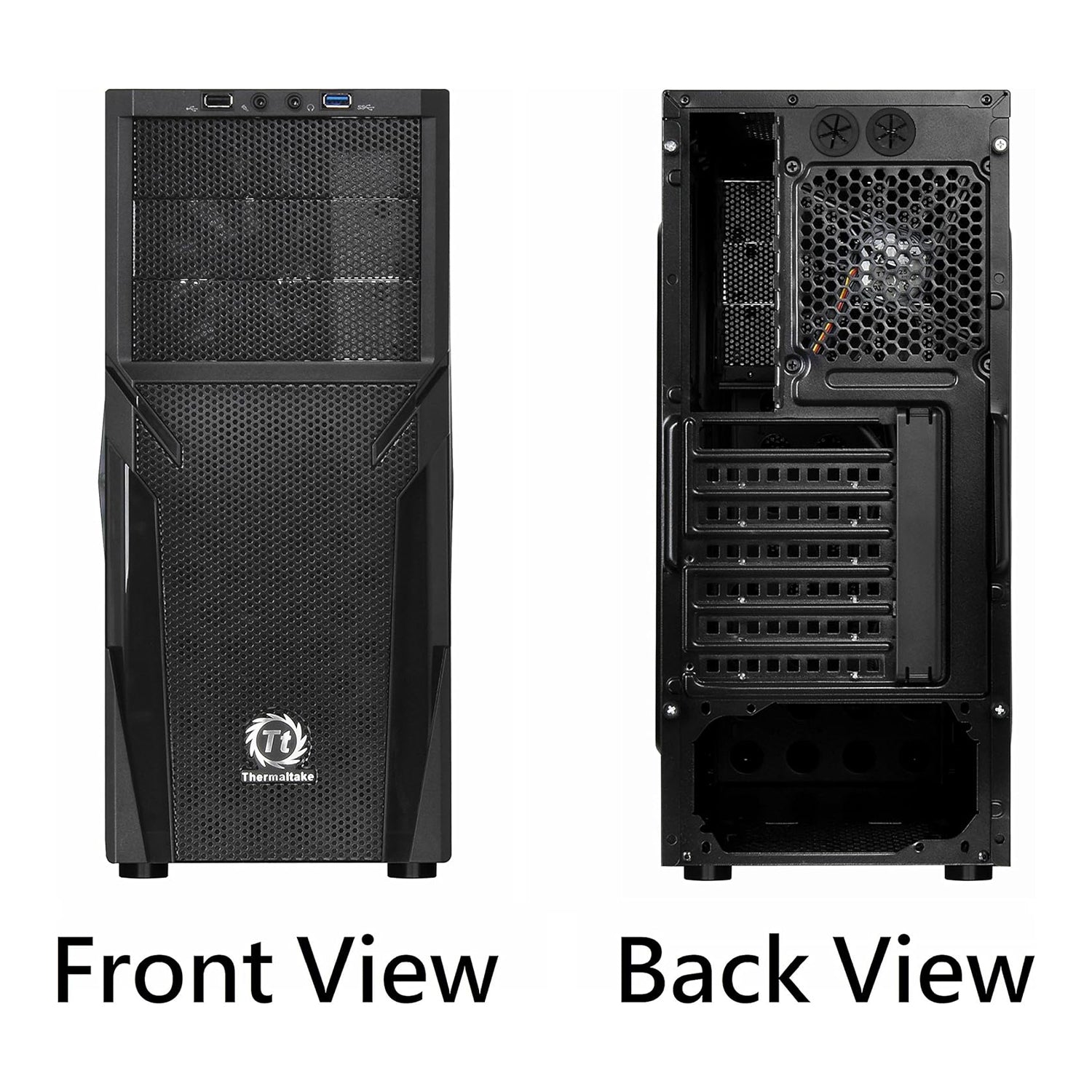 Thermaltake Versa H21 Ideal for Home-Computer Builders and Gamers Mid-tower Case - (CA-1B2-00M1NN-00)