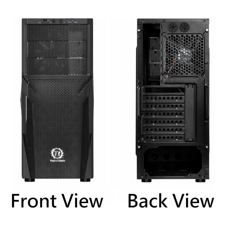 Thermaltake Versa H21 Ideal for Home-Computer Builders and Gamers Mid-tower Case - (CA-1B2-00M1NN-00)