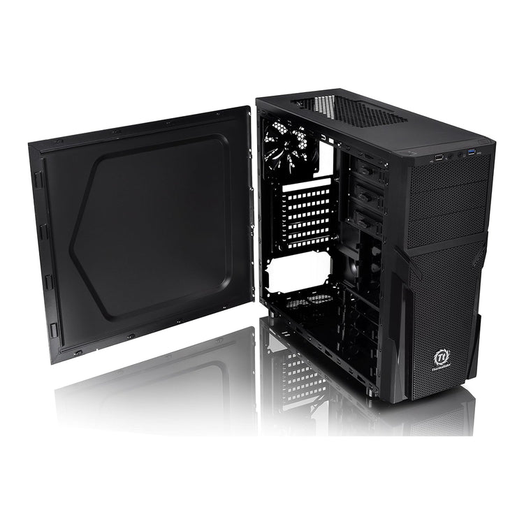 Thermaltake Versa H21 Ideal for Home-Computer Builders and Gamers Mid-tower Case - (CA-1B2-00M1NN-00)