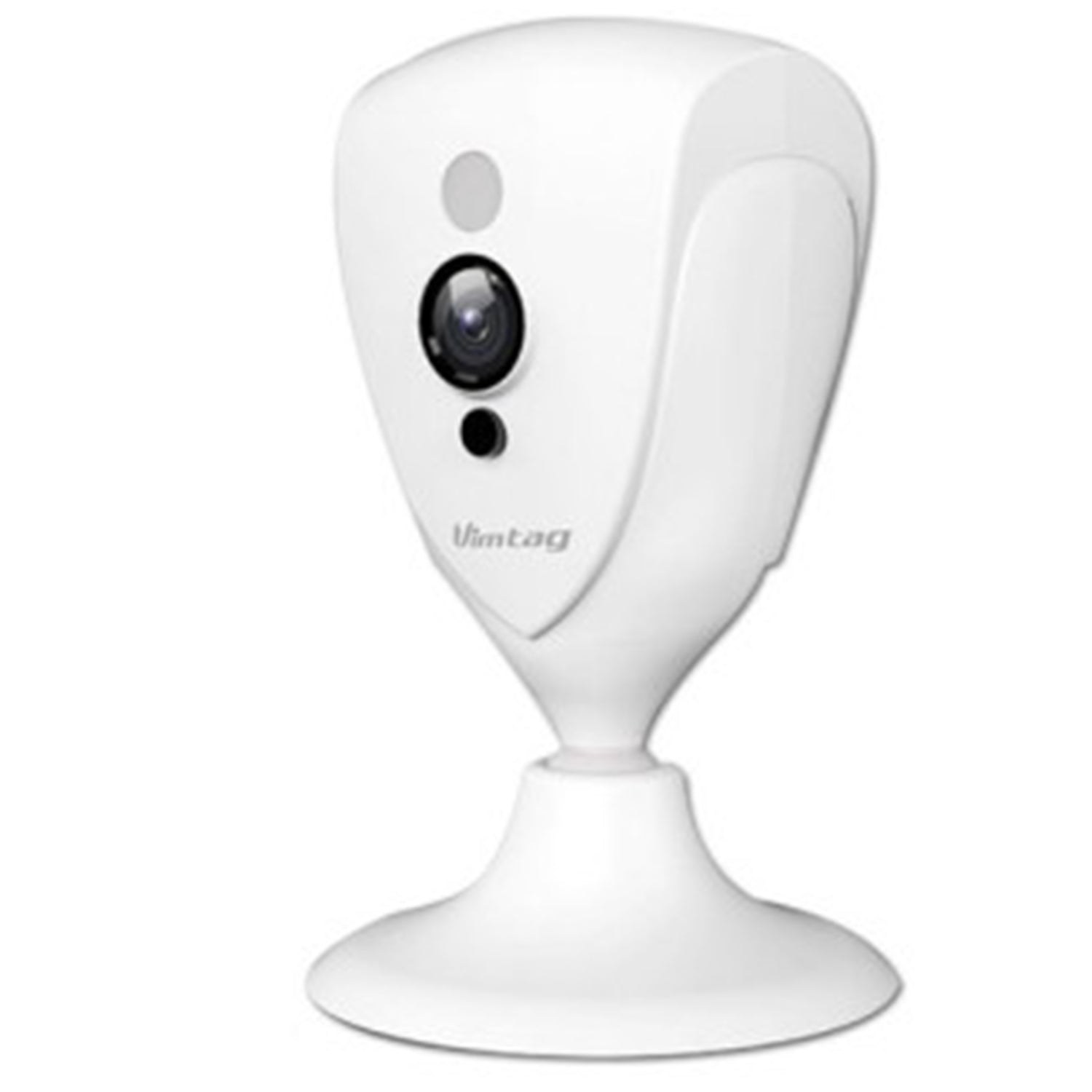 Vimtag CM3 2MP Wireless Mini Wi-Fi Smart Cloud IP Indoor Security Camera - Multi-User View Live Demo With 2-Way Audio, Micro SD Card Storage Up to 128 GB, Motion Detection, Compatible With Alexa