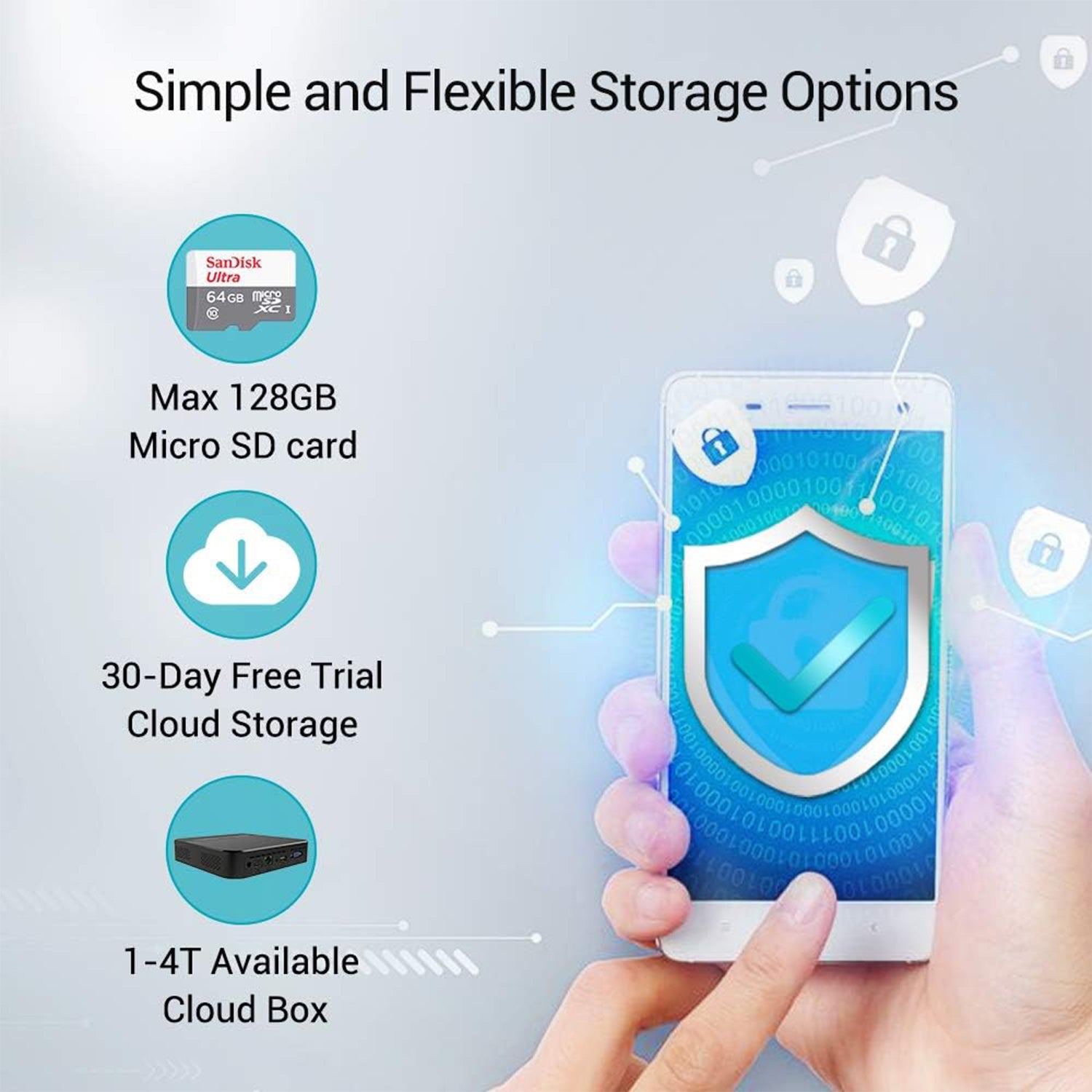 Vimtag AI CP3 4MP Wi-Fi Smart PTZ Cloud IP Indoor Security Camera - 360 Degree Pan-Tilt View Camera With Face Detection, 2-Way Audio, IR Night Vision, Compatible with Alexa