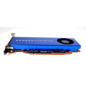 AMD Radeon Pro WX 4100 Professional Graphics Card - 4GB GDDR5, 128-bit Interface, 1024 Stream Processors, 4x Mini DisplayPort, High-Profile Video Card (100-506008) - Refurbished