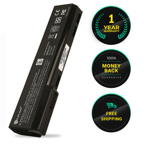 HAJAAN Replacement Laptop battery for HP EliteBook 8460p, ProBook 6360b, 6460b, 6465b, 6470b,6475b HSTNN-I90C (Li-ion, 5200mAh/56Wh, 6-Cells,10.8 V,) , 1 Year Warranty