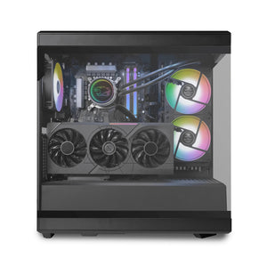 Gaming PC iBUYPOWER - Y40 Desktop Computer Tower | Intel Core i7 - 13700KF up to 5.40 GHz | NVIDIA GeForce RTX 4070 12GB | 32GB DDR4 RAM | 1TB NVMe SSD | Windows 11 Home - (Y40BI7N4701)