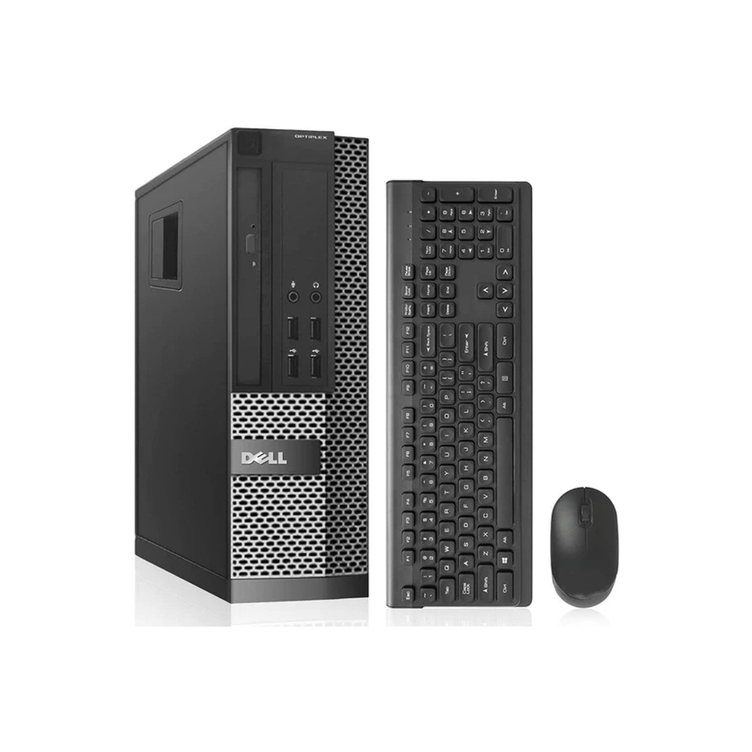 Dell OptiPlex 9020 Desktop Computer Small Form Factor PC - Intel Core i7-4790, 3.60 GHz, 16GB - 32GB RAM, 512GB - 2TB SSD, AC7260 Built-in WiFi Ready, HDMI, Windows 10 Pro, Wireless Keyboard Mouse