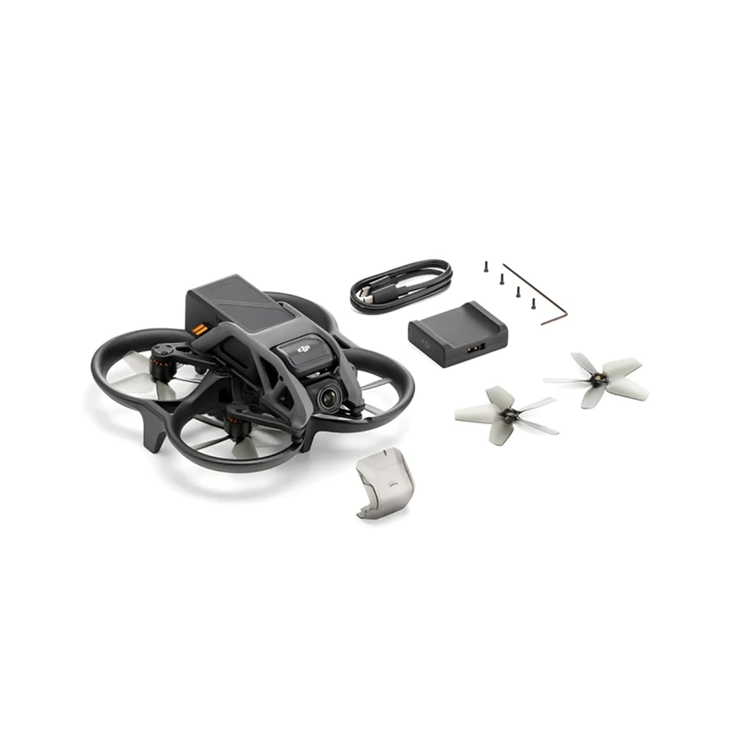 DJI Avata Drone | 155° Super-Wide FOV | 4K Stabilized Video | Downward Obstacle Sensing | 18-Minutes Max Flight Time (CP.FP.00000062.02)