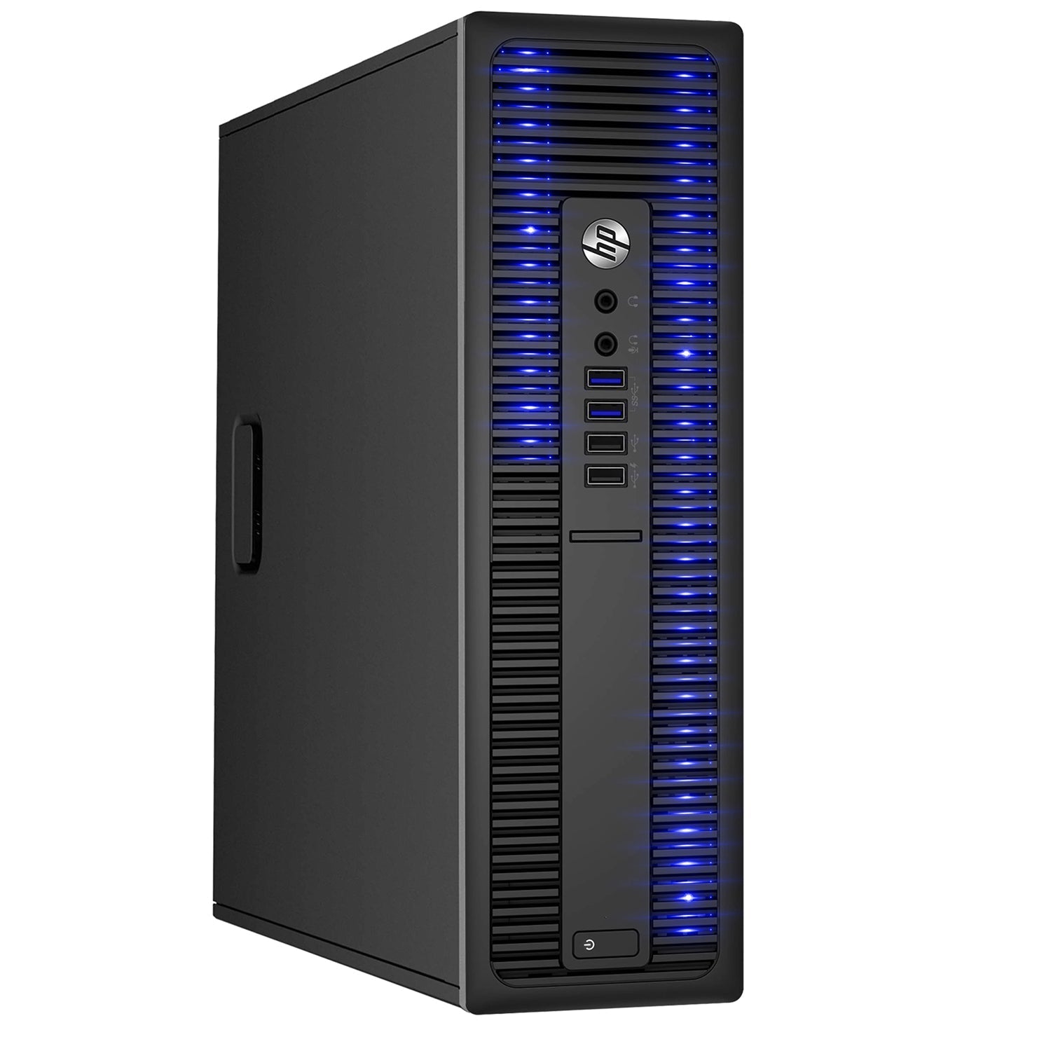 HP ProDesk Desktop Customized RGB Lights Computer Intel Core i5 4570 3.2 GHz 16GB RAM 512GB SSD Win 10 Pro WIFI, RGB Gaming PC Keyboard & Mouse - Refurbished