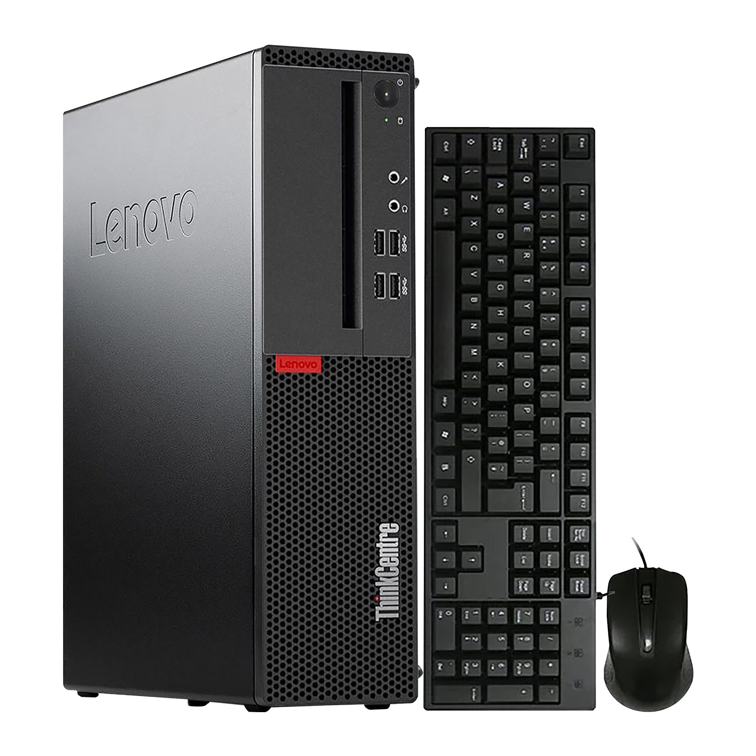 Lenovo ThinkCentre M910s SFF Desktop Computer PC | Intel Core i7 - 6th Gen Processor Up to 4.00 GHz | 16GB - 32GB DDR4 RAM | 512GB - 2TB SSD | Wired Keyboard and Mouse | Windows 10 Pro - Refurbished