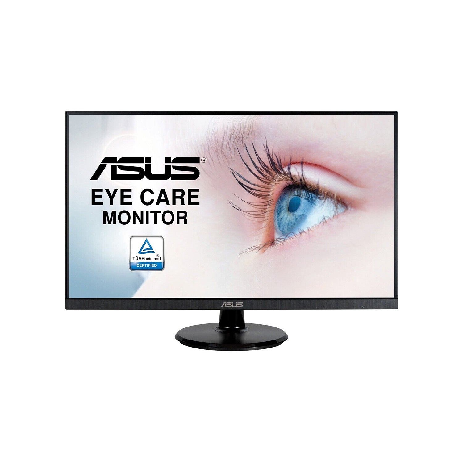 ASUS 27" Inch FreeSync Monitor FHD (1920x1080) 75 Hz IPS Display, Eye Care, Frameless, Ergonomic Design, VESA Wall Mountable, Tilt, Built-in Speaker, HDMI DisplayPort VGA(VA27DQ)