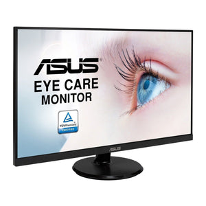 ASUS 27" Inch FreeSync Monitor FHD (1920x1080) 75 Hz IPS Display, Eye Care, Frameless, Ergonomic Design, VESA Wall Mountable, Tilt, Built-in Speaker, HDMI DisplayPort VGA(VA27DQ)