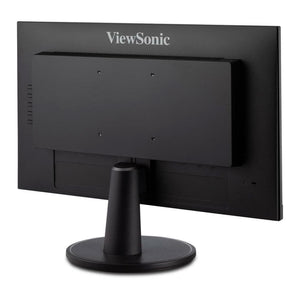 ViewSonic 22" Inch FHD 1080p Monitor with 75Hz refresh rate, Thin Bezels, AMD FreeSync, Eye Care, Built-in Speakers, Wall Mountable HDMI/VGA Home and Office Use (VA2247-MH) - Black