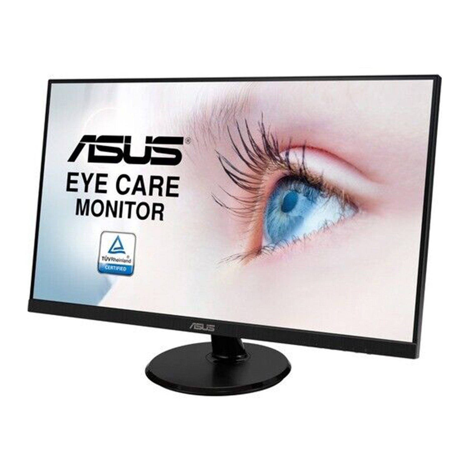 ASUS 27" Inch FreeSync Monitor FHD (1920x1080) 75 Hz IPS Display, Eye Care, Frameless, Ergonomic Design, VESA Wall Mountable, Tilt, Built-in Speaker, HDMI DisplayPort VGA(VA27DQ)
