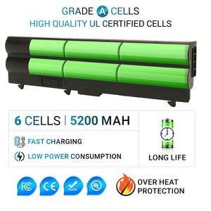 HAJAAN New Replacement Laptop Batteries for Lenovo ThinkPad T430 T430i T410 T410i T420 T420i T530 T520 45N1001 42T4731 Li-ion (5200mAh / 56Wh, 6- Cells , 10.8V ) 1 year warranty