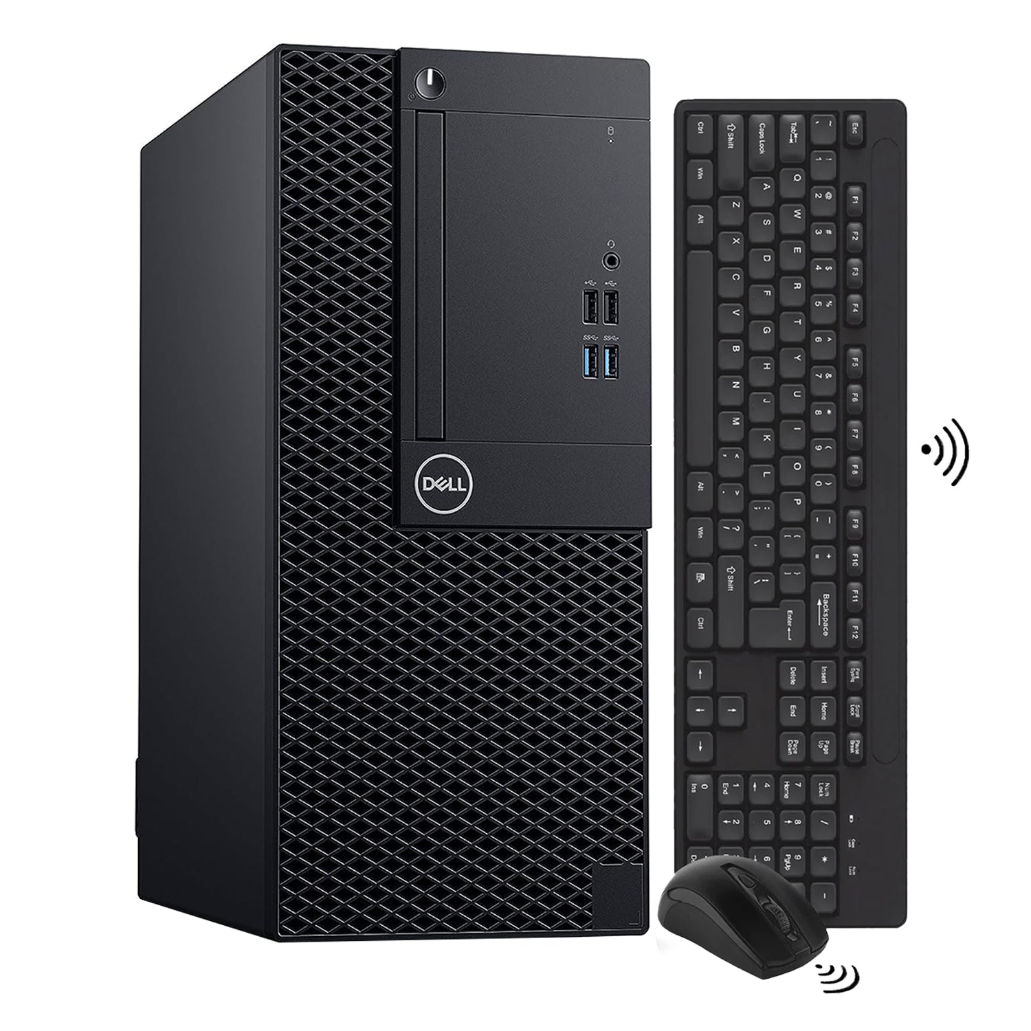 Dell OptiPlex 3060 Tower Desktop Computer PC, Intel Hexa-Core i5 - 8th Gen Up to 4.10 GHz Processor, 16GB DDR4 RAM, 512GB SSD, Windows 11 Pro, WIFI - Refurbished