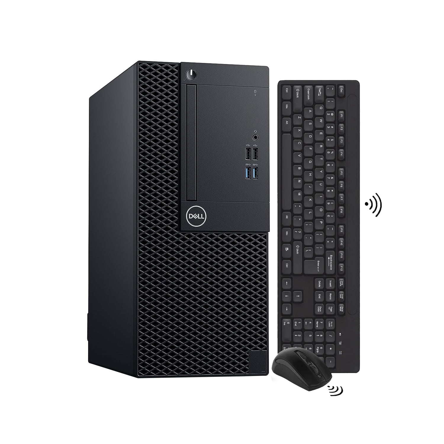 Dell OptiPlex 3060 Tower Desktop Computer PC, Intel Hexa-Core i5 - 8th Gen Up to 4.10 GHz Processor, 16GB DDR4 RAM, 512GB SSD, Windows 11 Pro, WIFI - Refurbished