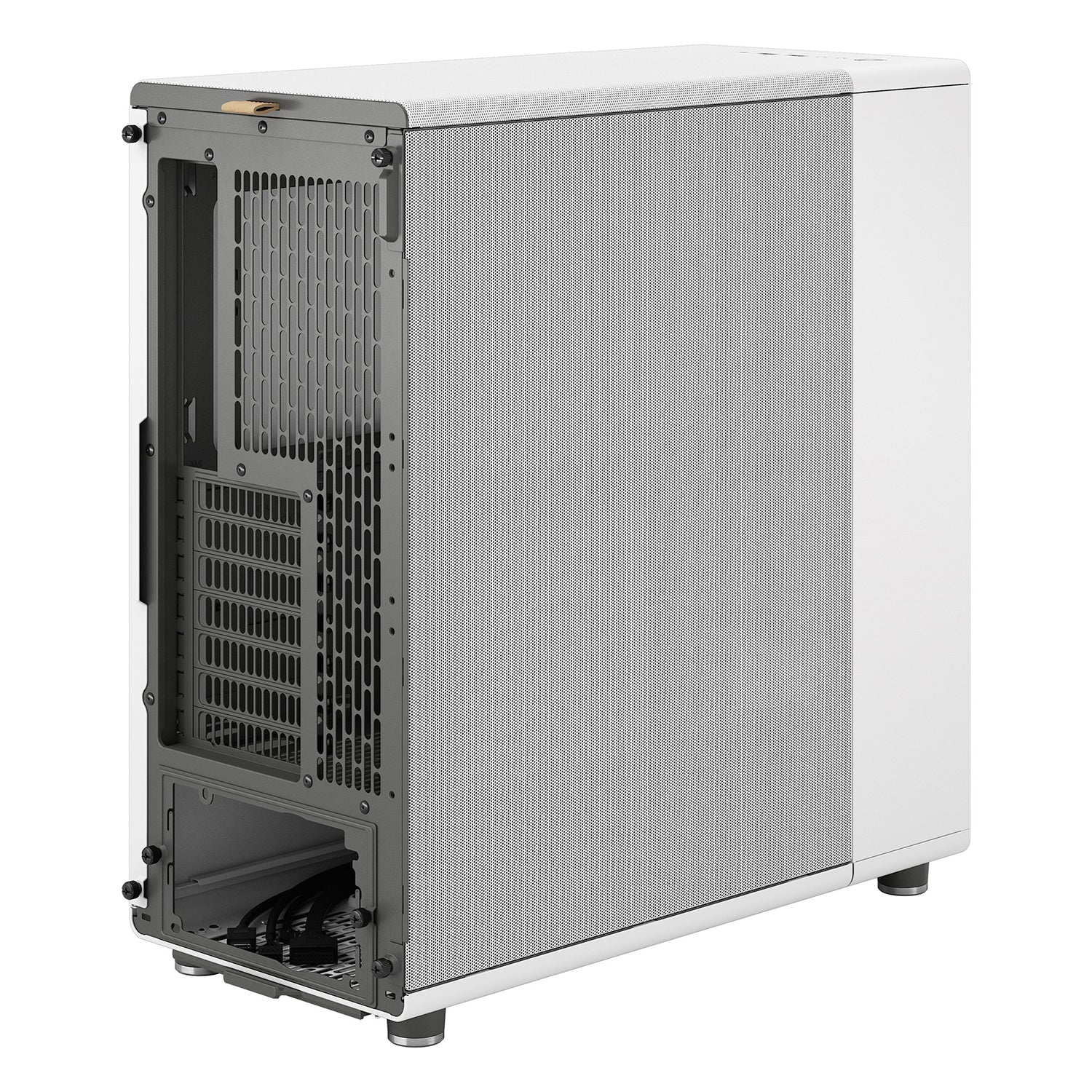 Fractal Design North ATX Mid Tower Chalk White Gaming PC Case - (FD-C-NOR1C-03)