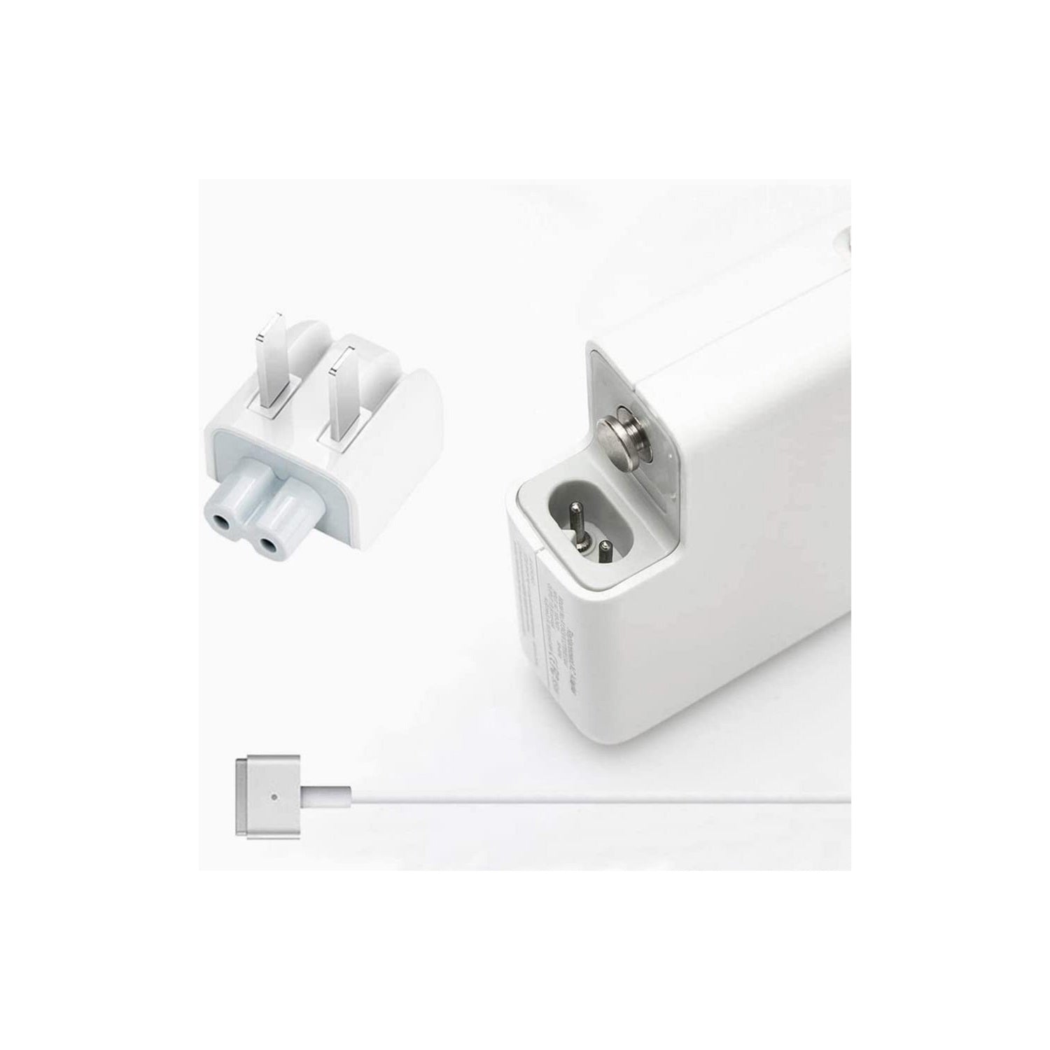 New Compatible Macbook Charger 14.85V 3.05A 45W T-Tip Magsafe 2 Power Adapter for Apple MacBook Air 11"/13" (After Late 2012)