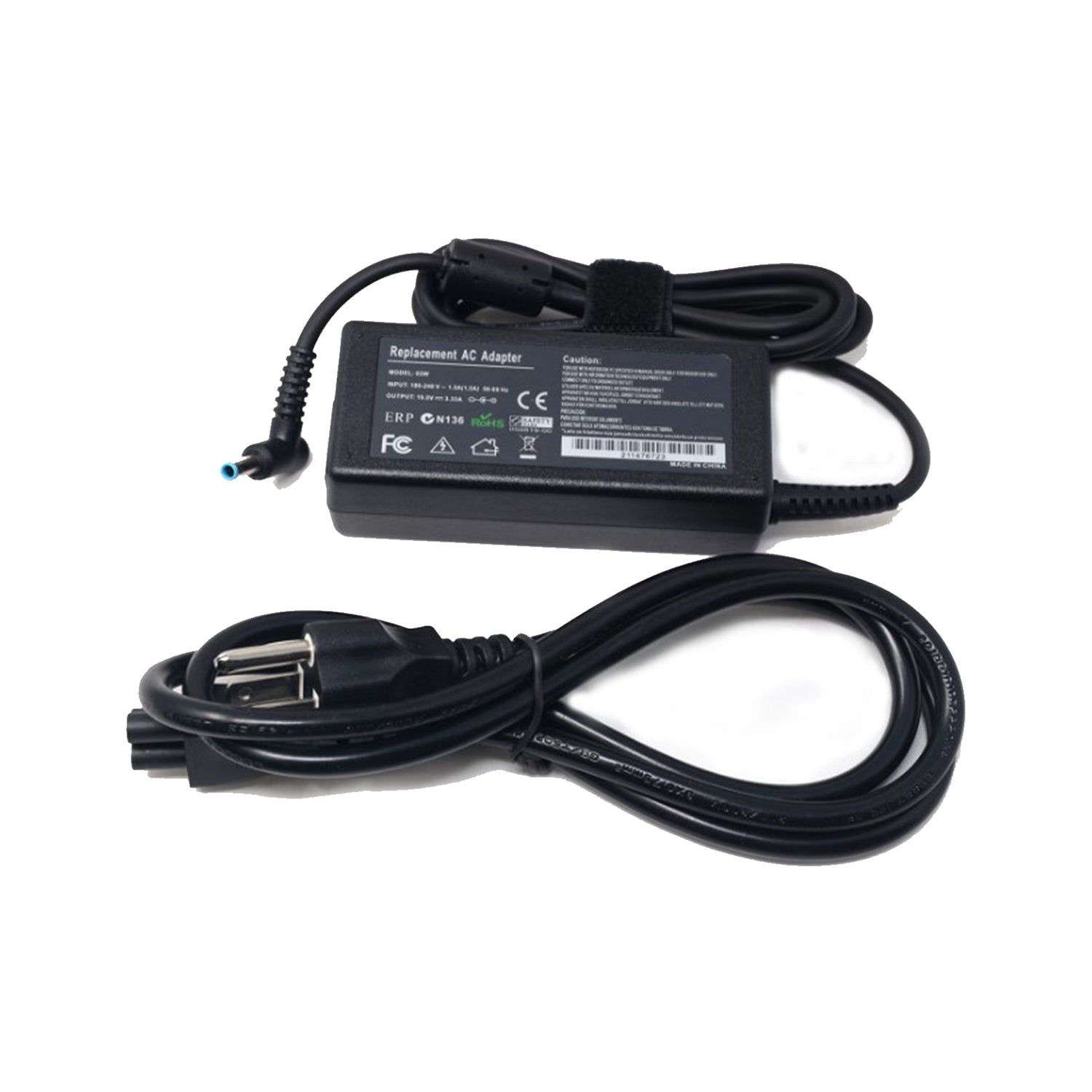 NEW 45W AC adapter charger for HP 19.5V 3.33A Laptop Power Adapter Compatible with HP ProBook 640 G2,650 G2,430 G3, 440 G3, 450 G3, HP Pavilion Touch Smart 14-q010nr, Sleek book