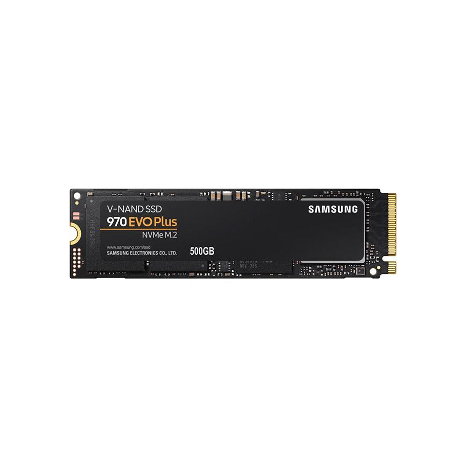SAMSUNG 970 EVO PLUS Internal Solid State Drive - 500GB NVMe M.2 SSD, PCIe Gen 3.0, M.2 (2280) Form Factor NVMe 1.3, V-NAND (MZ-V7S500B/AM)