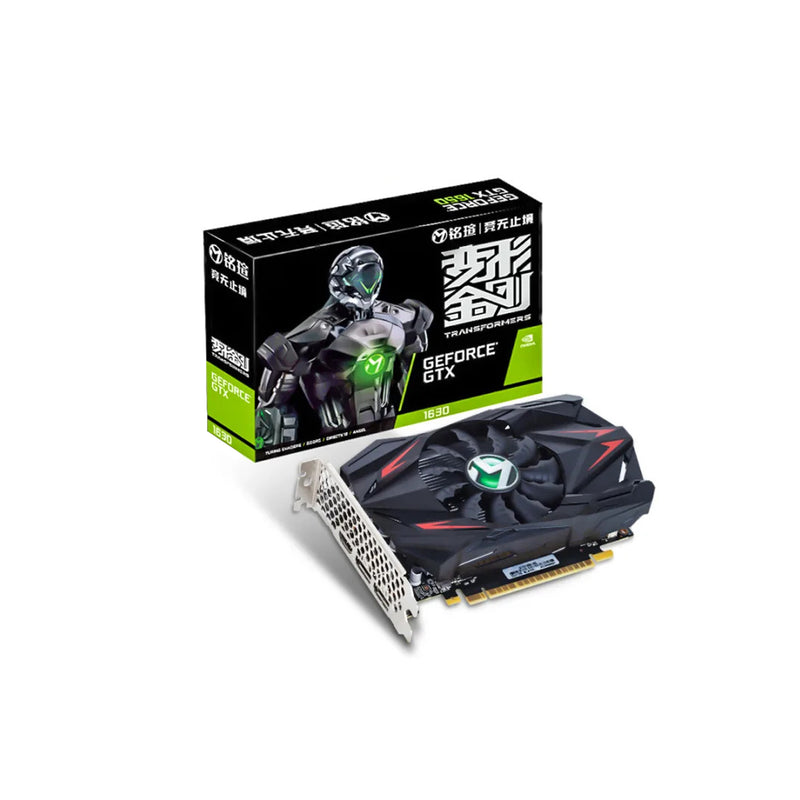 MAXSUN GeForce GTX 1630 Computer PC Video Gaming Graphics Cards / 4GB GDDR6 64-bit Memory / Dual Slot - GPU / 512 CUAD / 1785 MHz Boost Clock / PCI Express 3.0 / HDMI / Display Port