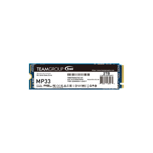 TEAMGROUP MP33 - M.2 PCle SSD 2TB | R/W Speed up to 1,800/1,500MB/s - (TM8FP6002T0C101)