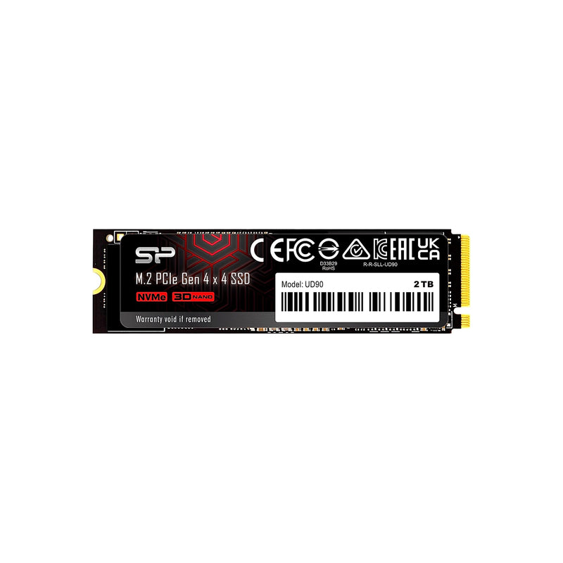 Silicon Power 2TB UD90 NVMe 4.0 Gen4 PCIe M.2 SSD | R/W up to 5,000/4,800 MB/s (SP02KGBP44UD9005)