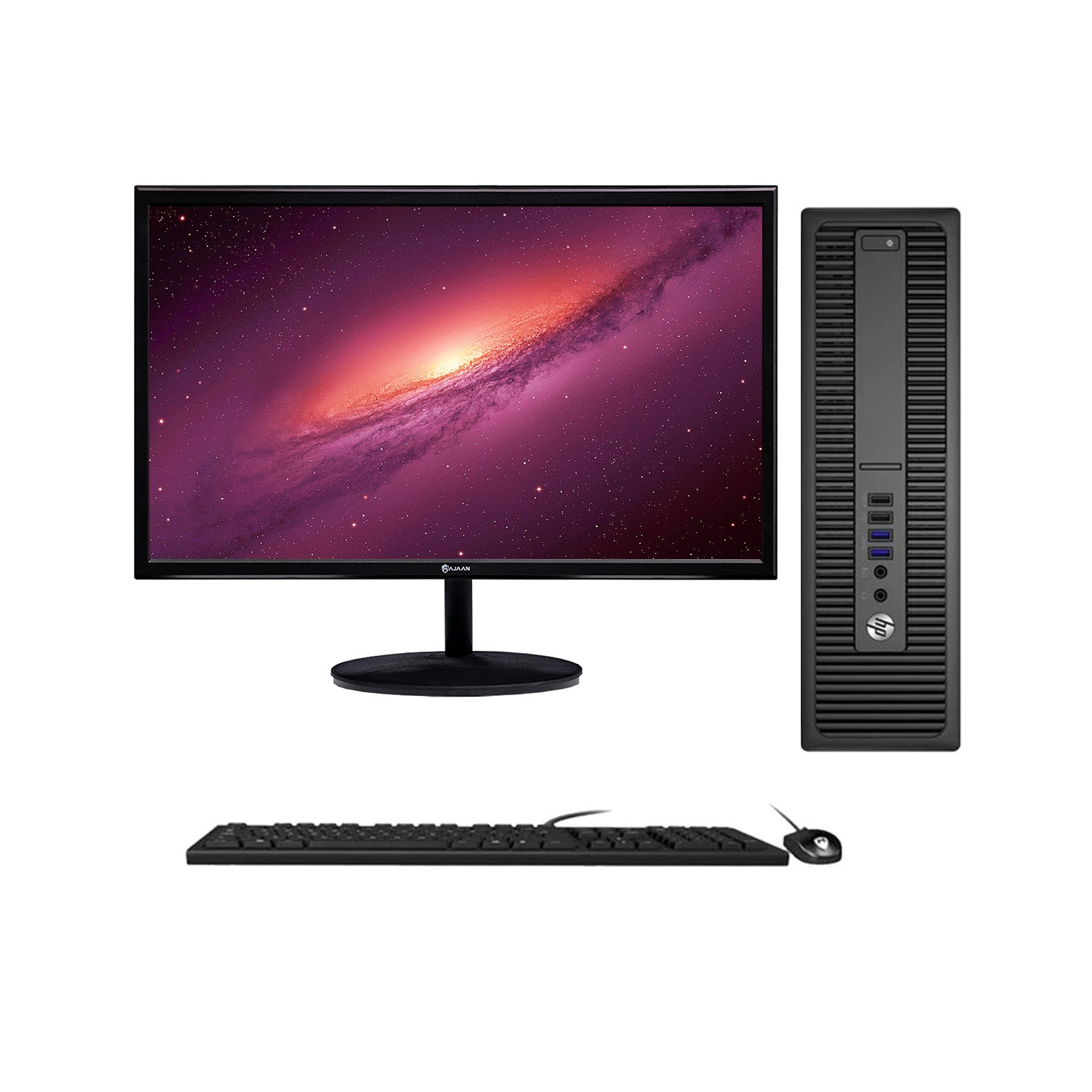 HP ProDesk SFF Desktop Computer with 22 inch Flat Screen Monitor - Intel Core i7-6700 Processor 3.40 GHz |8GB - 32GB DDR4 RAM| 256GB - 1TB SSD| Windows 10 Professional WIFI