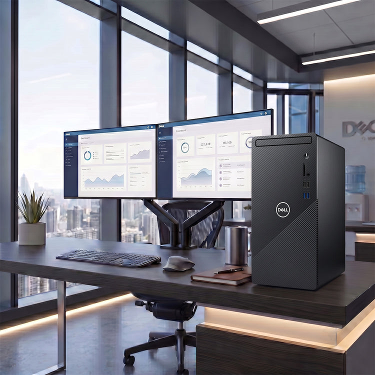 Dell Inspiron 3880 Desktop Tower Computer | Intel Core i5/i7 - 10th Gen Processor | 16GB DDR4 RAM | 512GB NVMe SSD | Windows 11 Pro | Refurbished