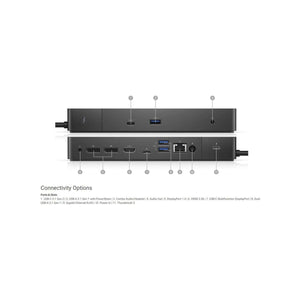 DELL WD19TBS Thunderbolt Docking Station with 180W AC Power Adapter