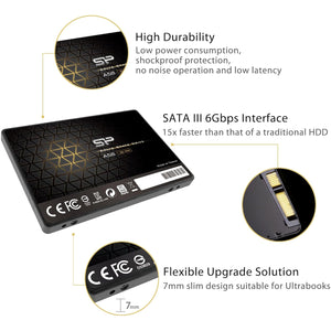 Silicon Power Ace A58 2TB Internal Solid State | R/W Speed up to 5,000/4,800MB/s - (SP002TBSS3A58A25)