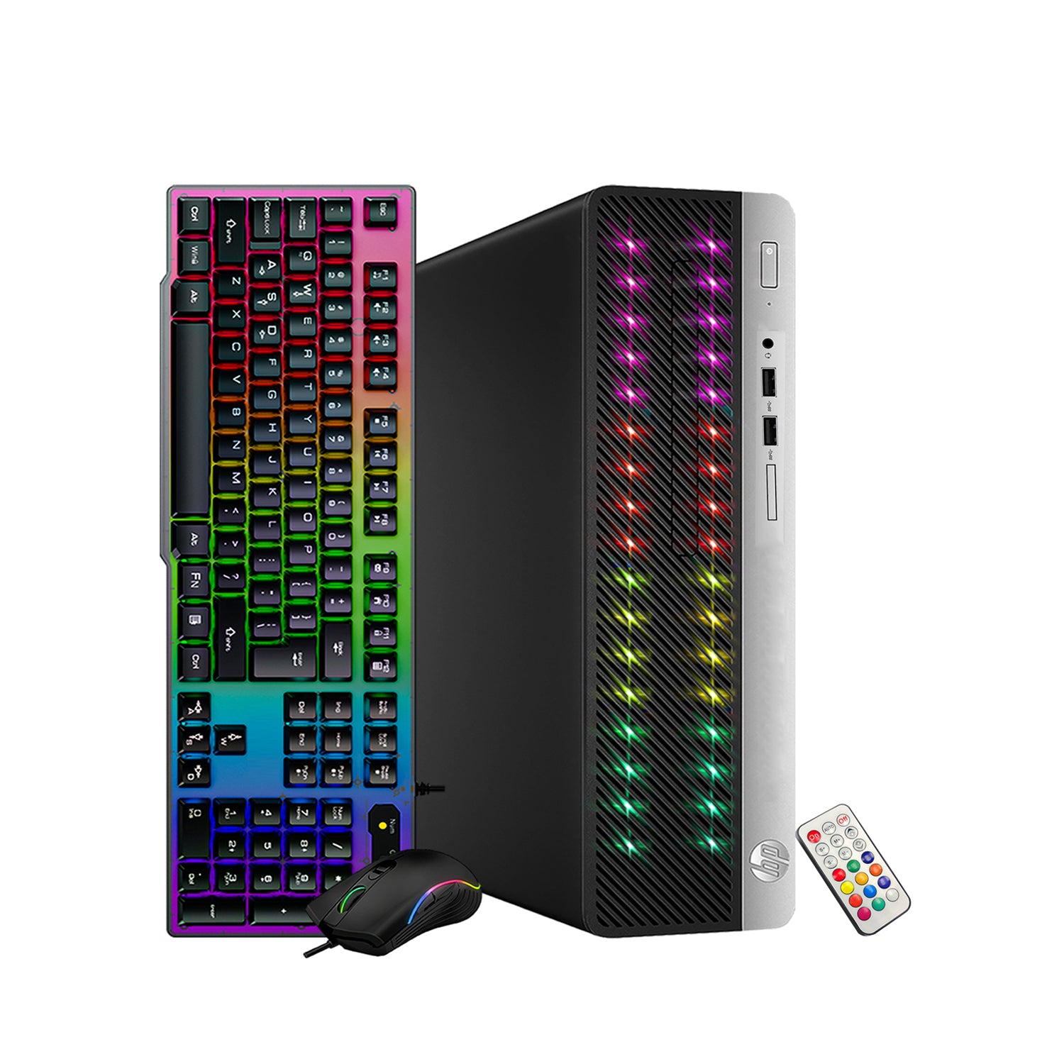 HP ProDesk 600 G4/800 G4 SFF High Performance RGB Desktop Computer, Intel Six Core i5-8500 up to 4.1GHz, 16GB DDR4 RAM, 512GB SSD, WiFi, BT, Windows 11 Pro 64