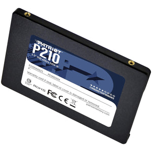 Patriot P210 SSD 2TB SATA 3, 2.5 Inches Internal Solid State, R/W Speed up to 520/430MB/s - (P210S2TB25)