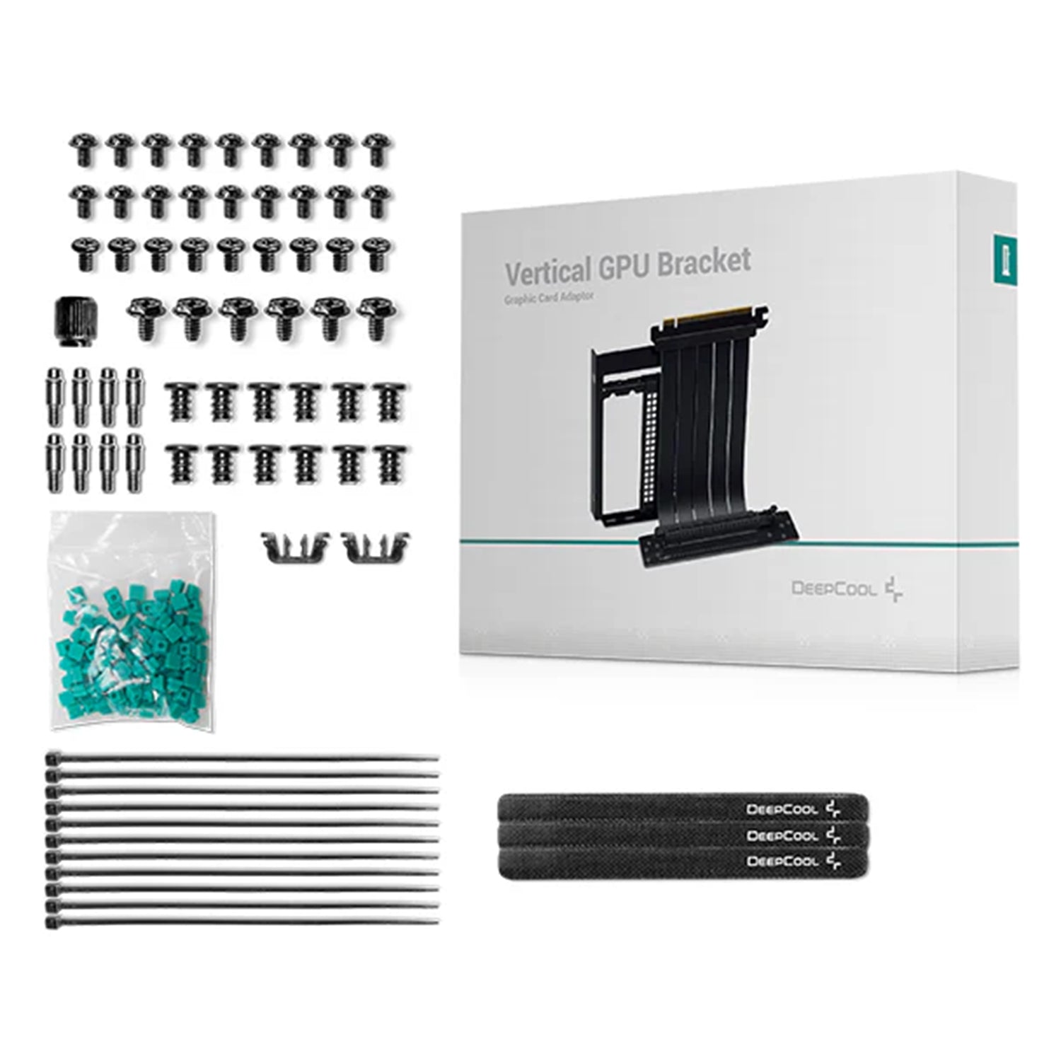 DeepCool MORPHEUS WH Mini Tempered Glass - Dual real-time digital display With Trinity of Fans - White (R-MORPHEUS-WHAPA1-A-1)