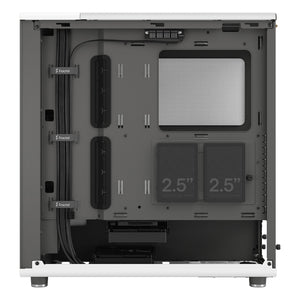 Fractal Design North ATX Mid Tower Chalk White Gaming PC Case - (FD-C-NOR1C-03)