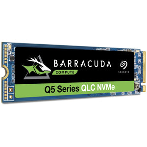 Seagate BarraCuda Q5 NVMe 1TB SSD, R/W Speed up to 2,400/1,700MB/s - (ZP1000CV3A0001)