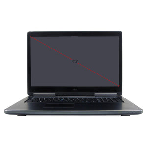 Dell Precision 7710 17.3" Workstation Laptop – Intel Xeon E3-1535M, 16GB RAM, 256GB NVMe SSD, NVIDIA Quadro M4000M Graphics