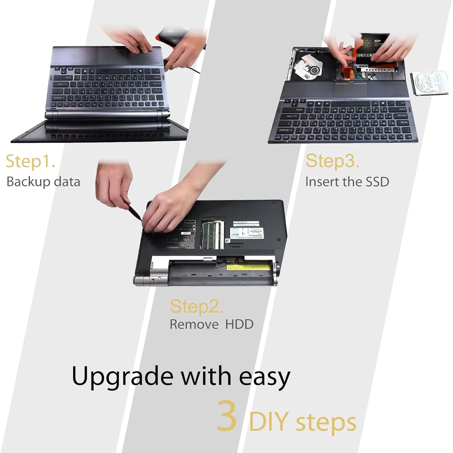 Silicon Power Ace A58 2TB Internal Solid State | R/W Speed up to 5,000/4,800MB/s - (SP002TBSS3A58A25)