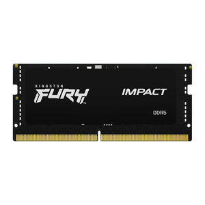 Kingston Fury Impact 8GB (1Gx 64 Bit) - DDR5 Technology  Memory, 4800 MHz Memory Speed, CL38 SDRAM (Synchronous DRAM) - KF548S38IB-8
