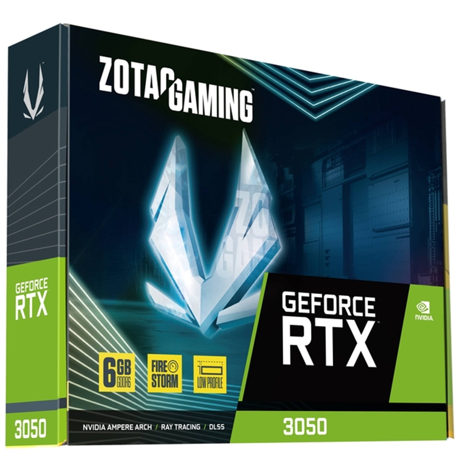 ZOTAC Gaming GeForce RTX 3050 Graphics Card, 6GB GDDR6 LP - (ZT-A30510L-10L)