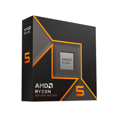 AMD Ryzen 5 9600X - 6 Cores, 12 Thread Desktop Pure Gaming performance Processor With Ryzen 9000 Series, Up to 5.4 GHz Max Boost Clock - (100-100001405WOF)