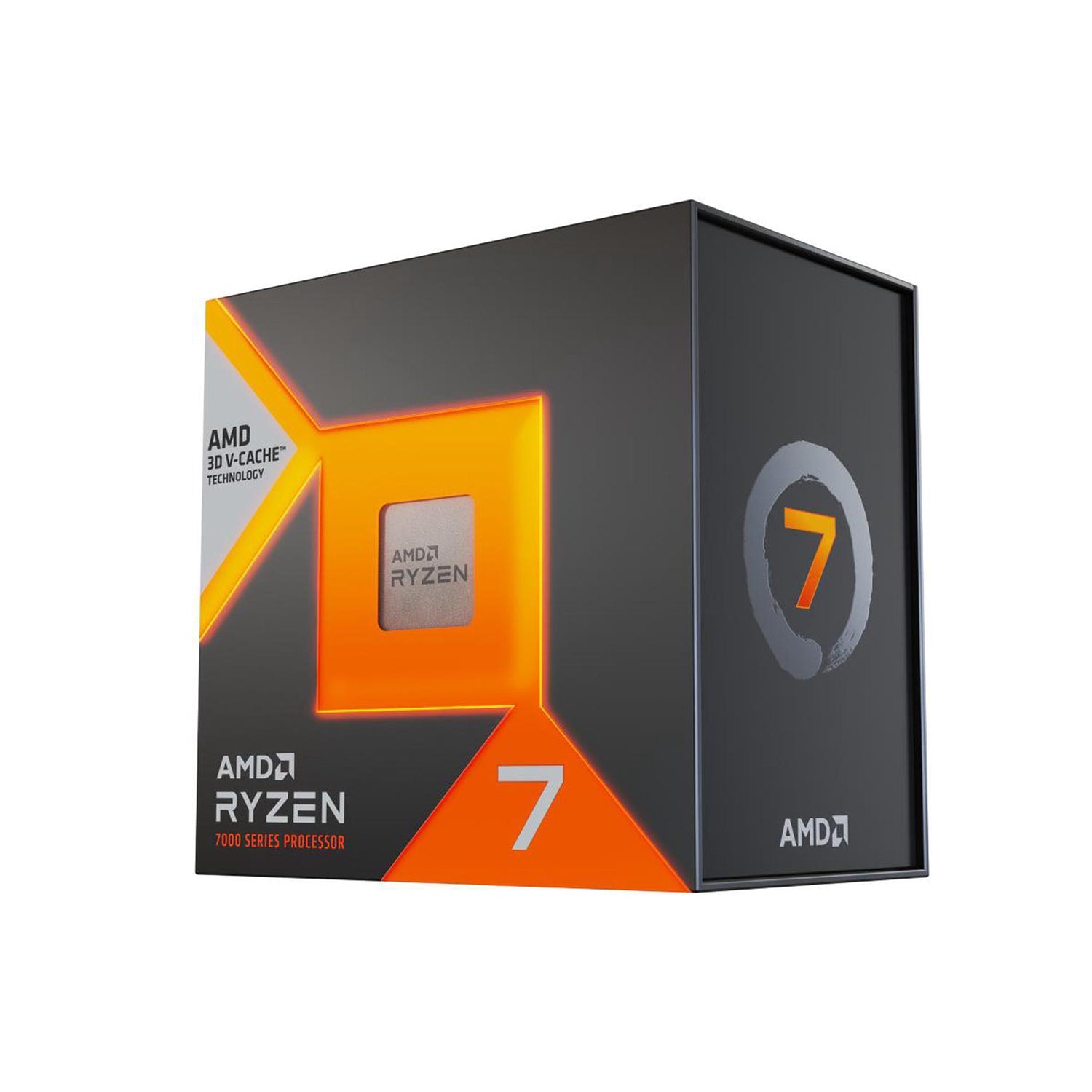 AMD Ryzen 7 7800X 3D Gaming Processor - 8 Core, 16-Thread Desktop Processor With Radeon Graphics, Up to 5 GHz Max Boost Clock (100-100000910WOF)