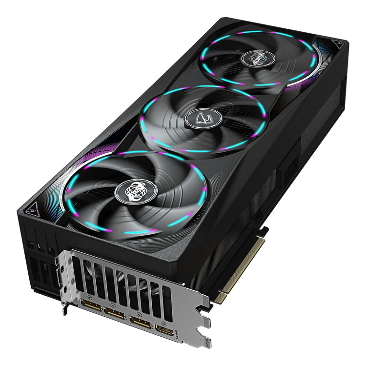 GIGABYTE AORUS GeForce RTX 5090 Master Graphics Card - 32GB GDDR7,   RGB Halo With HAWK Fan, 512-Bit Memory, 3x Display Port / HDMI - (GV-N5090AORUS M-32GD)