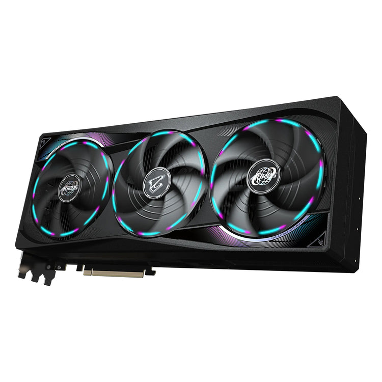 GIGABYTE AORUS GeForce RTX 5090 Master Graphics Card - 32GB GDDR7,   RGB Halo With HAWK Fan, 512-Bit Memory, 3x Display Port / HDMI - (GV-N5090AORUS M-32GD)