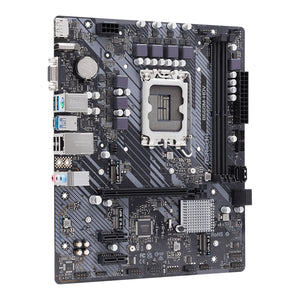 ASRock B660M-HDV Motherboard - Intel B660 Chipset, 4 x SATA3 6.0 Gb/s ATX With Full Spike Protection DDR4 Up to 64GB Max Memory, HDMI / Display Port