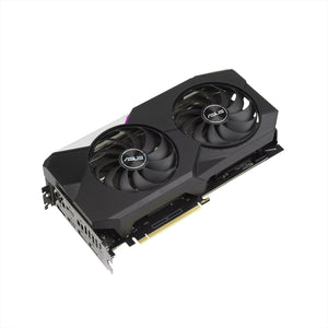 ASUS Dual GeForce RTX 3070 Graphics card, 8GB GDDR6, PCI Express 4.0 Video card, HDMI, Diaplay port, HDCP Support (DUAL-RTX3070-O8G-V2)