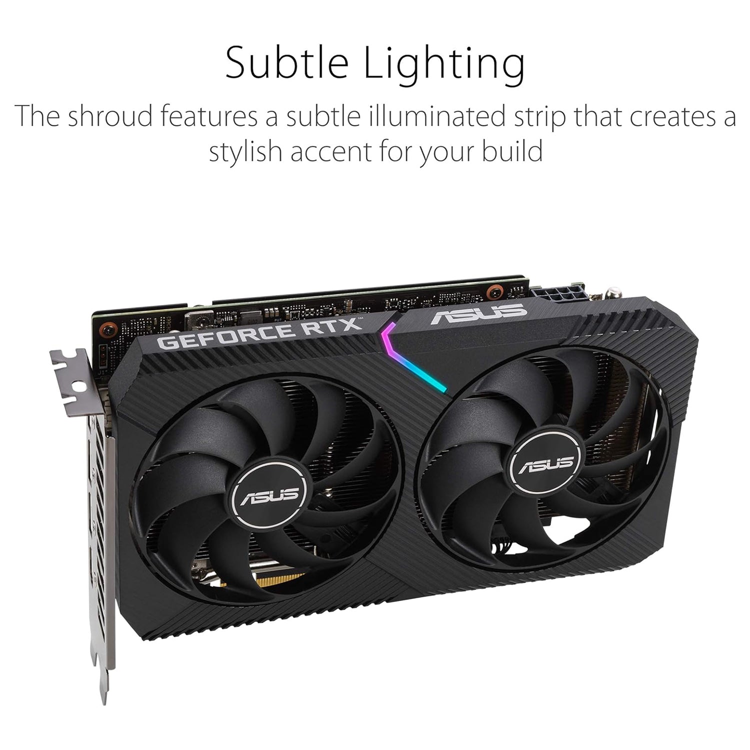 ASUS Dual GeForce RTX 3060 V2 OC Edition Gaming Graphics Card - 12GB GDDR6, 192-Bit Memory, Axial-tech Fan Design With 2-Slot design, 3x Display Port, 1x HDMI